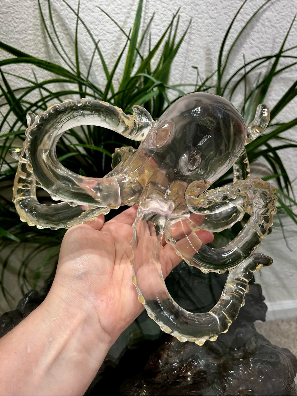 LARGE Vintage Octopus - 12 x 6.5 - Acrylic Art Statue